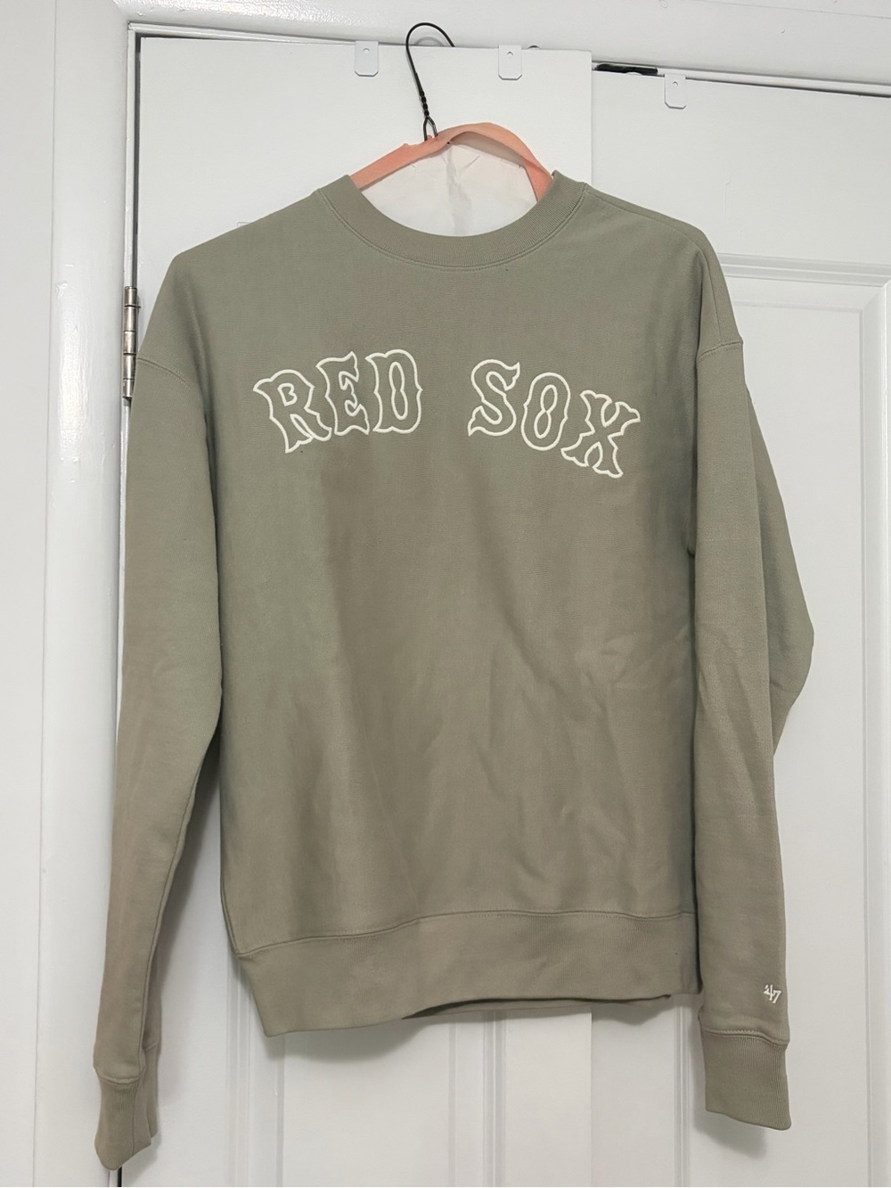 '47 Red Sox Gray Crewneck Sweatshirt